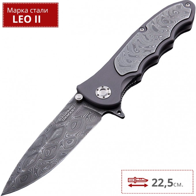 Нож BOKER LEOPARD-DAMAST III COLLECTION BK110237DAM Нож BOKER LEOPARD-DAMAST III COLLECTION BK110237DAM
