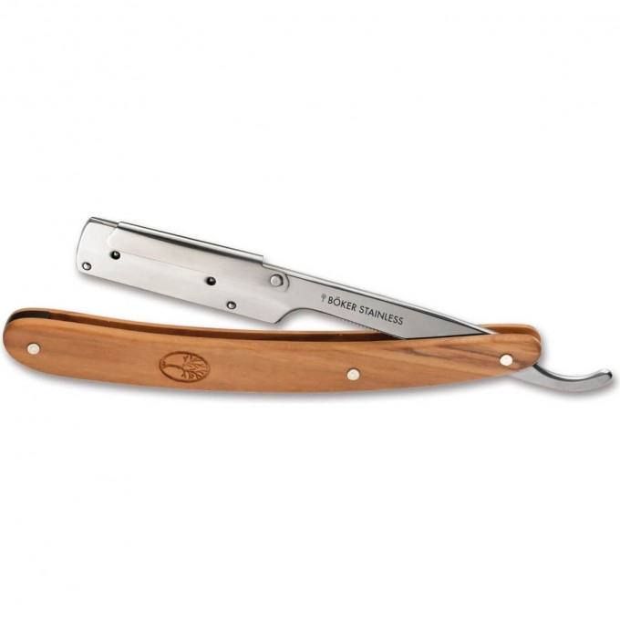 Опасная бритва-шаветт BOKER PRO BARBERETTE OLIVE 140906 BK140906 Опасная бритва-шаветт BOKER PRO BARBERETTE OLIVE 140906 BK140906