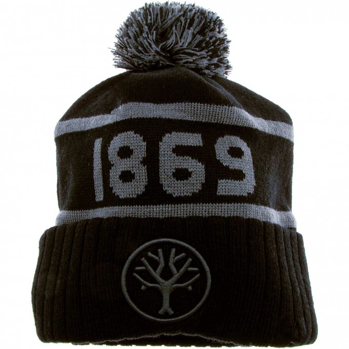 Шапка BOKER BOBBLE HAT 1869 черная BK09BO138 Шапка BOKER BOBBLE HAT 1869 черная BK09BO138