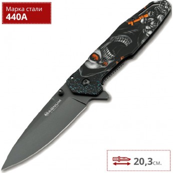 Складной нож BOKER MAGNUM SCREAMING SKULL 01MB230